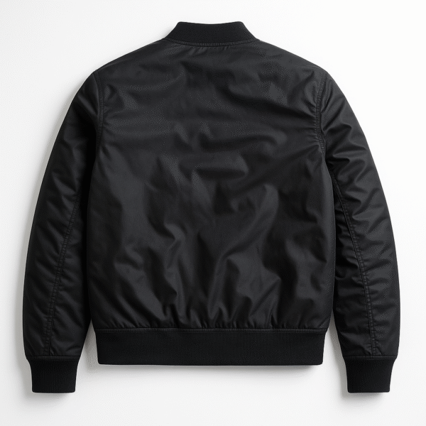 Men’s Stylish Black Bomber Winter Jacket