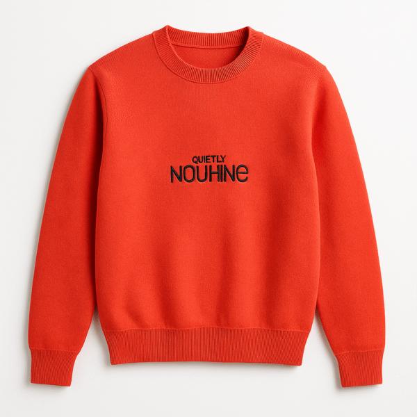 Trendy Red Winter Sweater for Boys & Girls