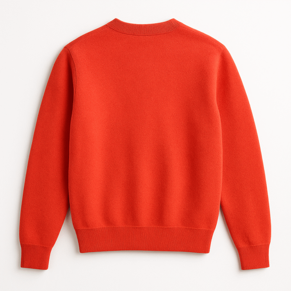 Trendy Red Winter Sweater for Boys & Girls