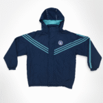 Men’s Navy Blue Winter Jacket with Hood – Warm, Lightweight & Stylish Winterwear