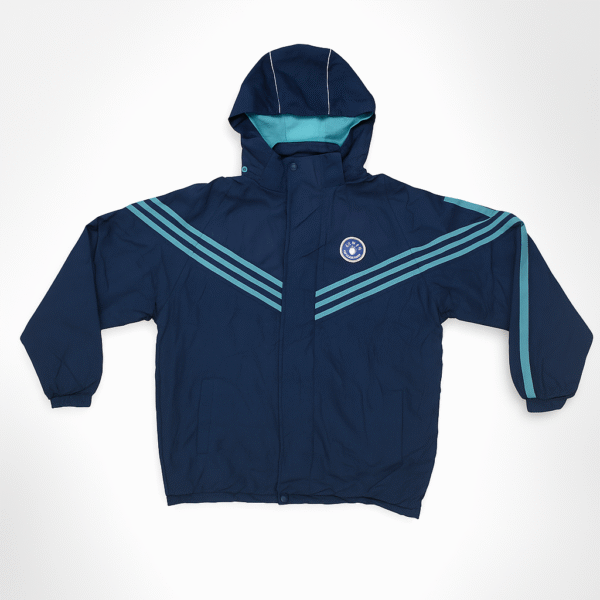 Men’s Navy Blue Winter Jacket with Hood – Warm, Lightweight & Stylish Winterwear