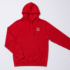 Trendy Red Unisex Graphic Hoodie – Soft Cotton Winter Wear