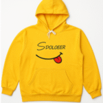 Trendy Yellow Unisex Graphic Hoodie – Soft Cotton Winter Wear
