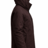 Men’s Black Quilted Winter Hooded Jacket – Warm & Stylish Long Coat for Cold Weather