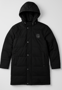 Men’s Premium Puffer Hooded Jacket | Warm Long Coat for Cold Weather | Stylish Casual Outerwear