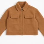 Premium Woolen Brown Winter Coat for Men | Warm & Stylish Full Sleeve Zip Jacket