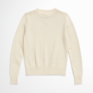 Women’s Cream Woolen Sweater | Soft Warm Winter Wear