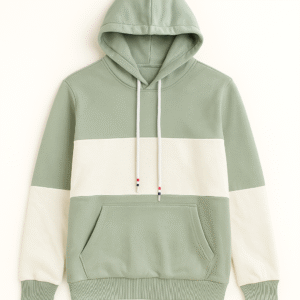 Stylish Color Block Cotton Hoodie for Men | Comfortable Winter Wear with Kangaroo Pocket