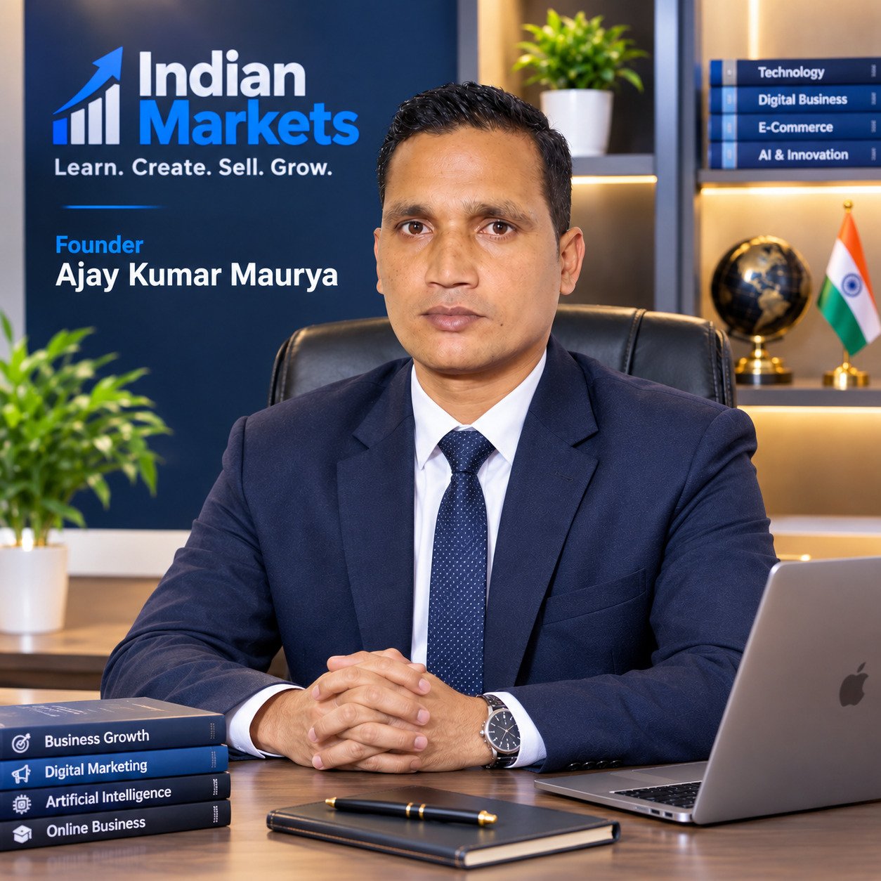 Ajay Kumar Maurya, Founder of Indian Markets